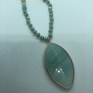 Teal Stone Necklace